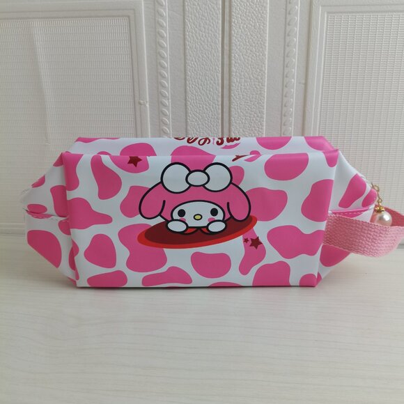 My Melody Pink Make Up Bag Pouch With Side Handle - Picture 3 of 9